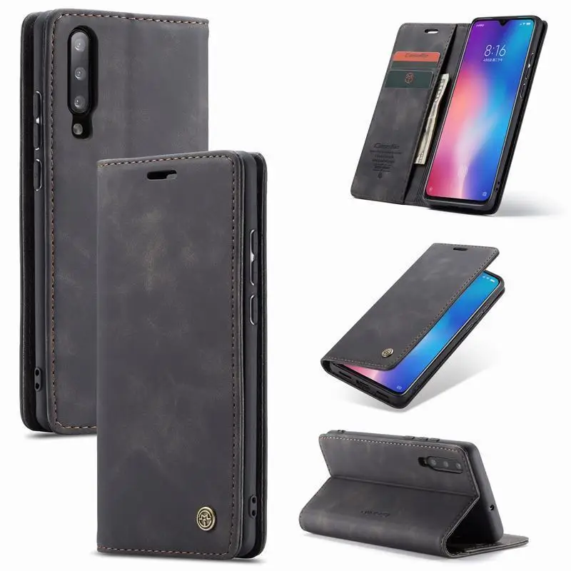 Флип-чехол для Xiaomi mi 9 mi 9 винтажный кошелек кожаный чехол Высококачественная карта роскошный Магнитный чехол для телефона Xiaomi mi 9T