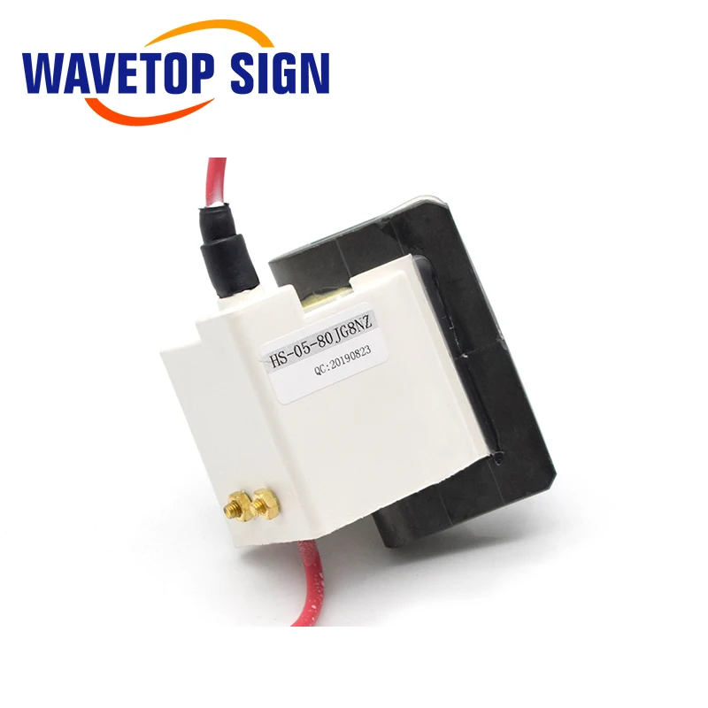 WaveTopSign трансформатор высокого напряжения HS-05-80JG8NZ 80 Вт использовать для лазерного источника питания 80 Вт