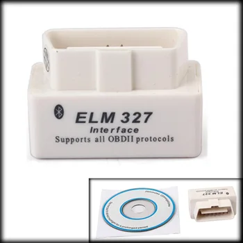 

100pcs v1.5 v2.1 Super Mini ELM327 Bluetooth OBD2 Support Android and Symbian MINI ELM327 DHL