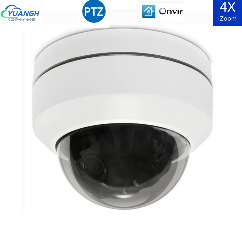 

Mini PTZ Camera POE Outdoor ONVIF P2P Mobile View 4X ZOOM Speed Dome Metal Waterproof Surveillance IP Camera