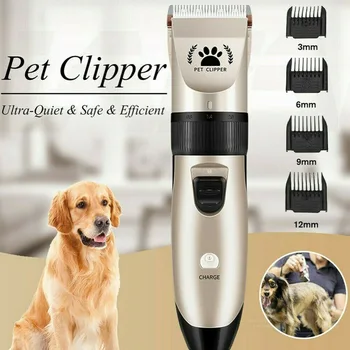 

Shaver Cutter Machine Safe Cordless Electric Trimmer Portable Low Noise Dog Grooming Styling Tool Cat Rabbit Pet Hair Clipper