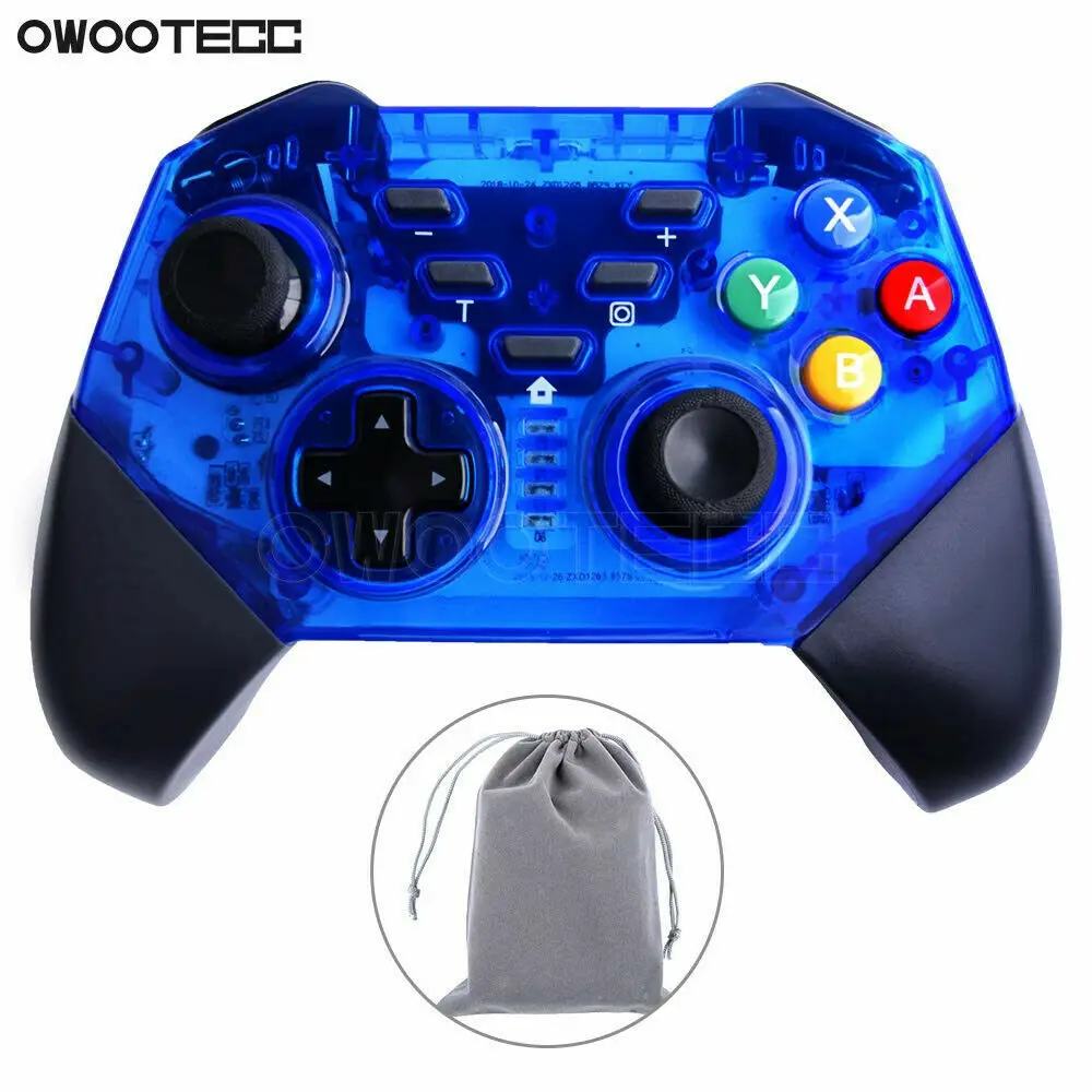 Owootecc беспроводной игровой контроллер Bluetooth геймпад для nintendo Switch, PC, Mac