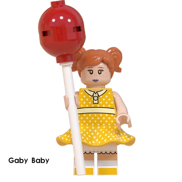 Disney одна игрушка История 4 Forky Action Buzz Lightyear Woody Aliens Jessie мышь Марио стежка строительные блоки Друзья игрушки - Цвет: Photo Color