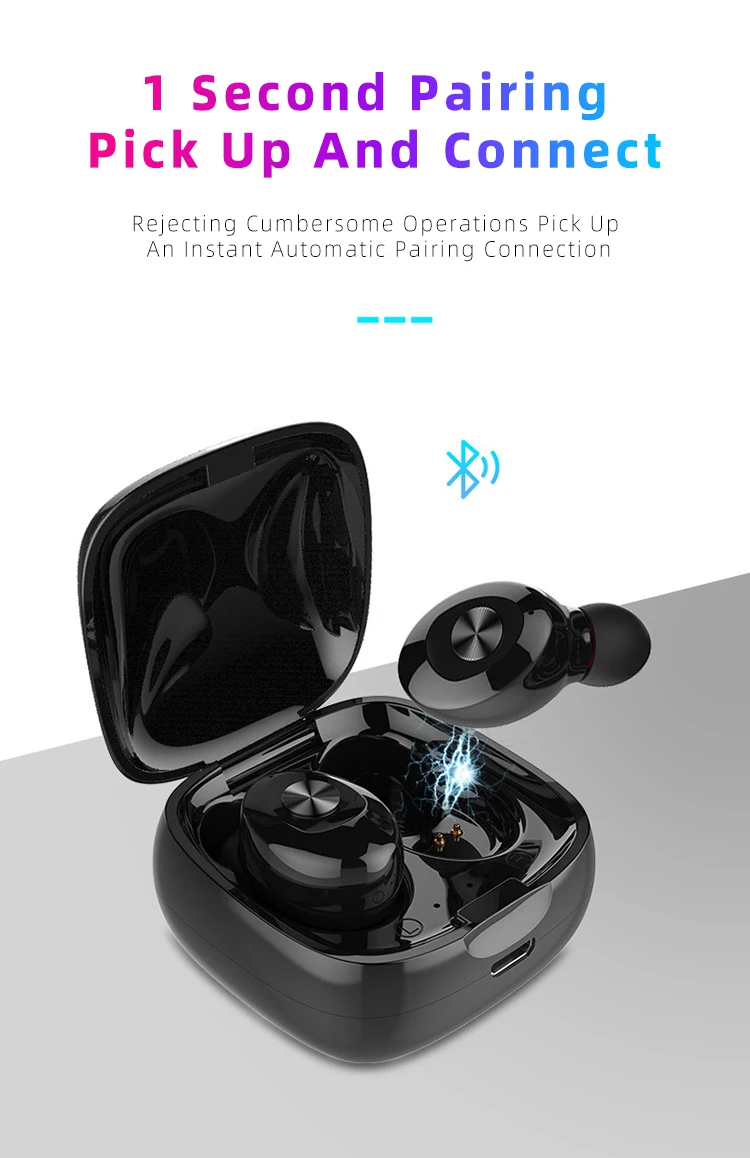 CHAURE TWS 5,0 Bluetooth наушники 3D стерео Беспроводные спортивные наушники-вкладыши с двойным микрофоном мини IPX5 водонепроницаемые