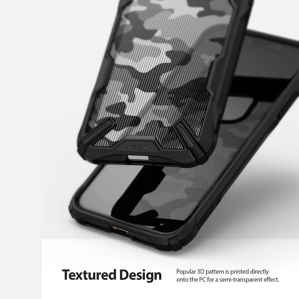 Ringke Fusion X для iPhone 11 чехол сверхмощный амортизация прозрачный жесткий PC задняя мягкая TPU рамка чехол