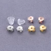 AOEDEJ Real 925 Sterling Silver Earrings Back Women Girls Earring Stopper Gold Plated Butterfly Fastener Earring Accessories 2