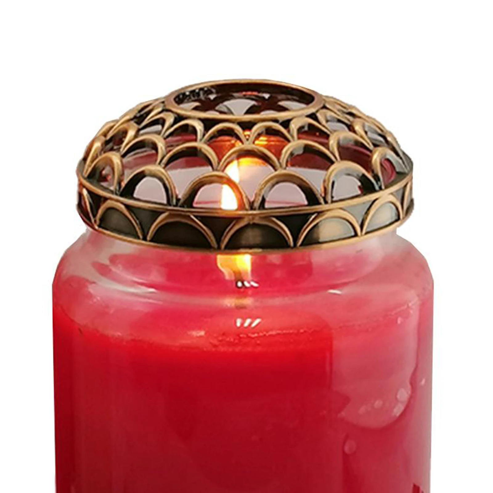 Metal Candles Topper Melt Evenly Home Collection Fit for Diameter 78mm/3.07inch Jar Candles