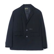Traje holgado de tres colores para hombre, chaquetas de traje, Otoño, 2021