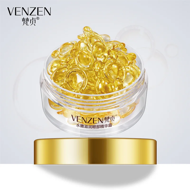 

VENZEN Wrinkles Eye Ampoule Capsule Eye Serum Anti-Aging Fine Lines Dark Circle Eye Patches Eye Cream 30 Grain