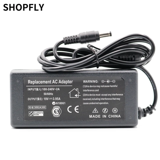 19V 3.95A AC Adapter Power Supply For Toshiba Satellite L700 L600 M801  PA-1750-29 PA-1750-09 FA105 U305 P205 Laptop Notebook _ - AliExpress Mobile