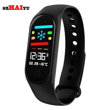 

Fitness Tracker Android Bluetooth Smart Bracelet Wristband Heart Rate Sleep Monitor Waterproof Sport IOS Smart Band Men Women