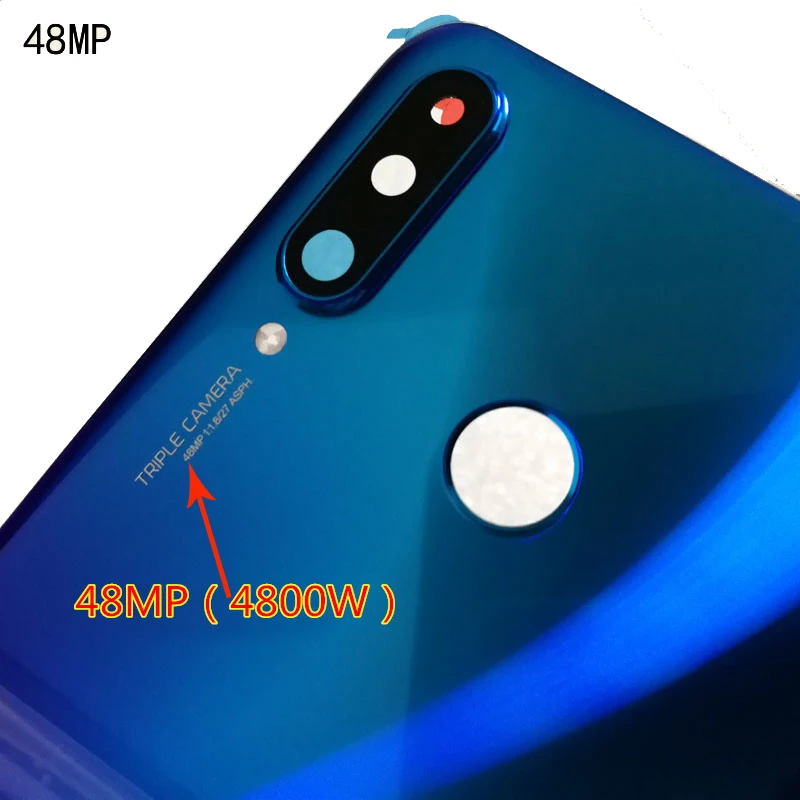 6,1" для huawei Nova 4E MAR-LX1M LX2 LX3A задняя дверь корпус батарейный отсек