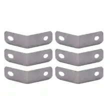 10 Piezas Pistón Compresor de Aire Válvula Placas Placas De Hierro placa de válvula de la cabeza del cilindro