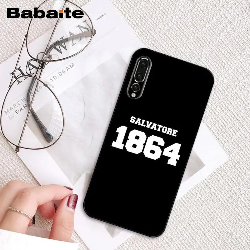 Babaite Дневники вампира чехол для телефона huawei P20 P30 P20Pro P20Lite P30Lite P Smart P10Lite - Цвет: A7