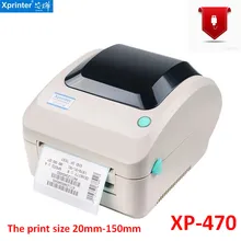 Xprinter 470B 20-118Mm Breedte Hoge Snelheid 152 Mm/s Printer Labels Usb Voor Verzending Etiket Afdrukken