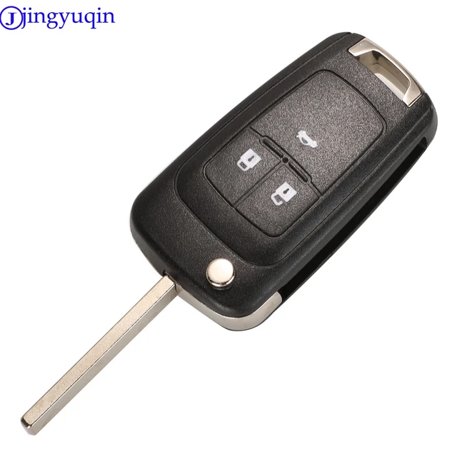 Jingyuqin Flip Folding Remote-car Key Shell Für Chevrolet Cruze Epica Lova  Camaro Impala 2 3 4 5 Taste HU100 klinge - AliExpress