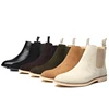 Misalwa Dropshipping Men Boots Luxury Spring/ Winter Elegant Chelsea Boots Men Cow Suede Leather Lovers' Shoes Plus Size 35 47 ► Photo 2/6