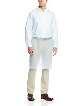 

Protective Isolation Gown Clothing Overalls Isolation Suit Disposable Antistatic Dust Anti-virus Medical Splash Resistant