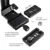 Andoer Heavy Duty Metal Panoramic Gimbal Tripod Head Use for Arca-Swiss Standard Quick Release Plate Aluminum Alloy for DSLR