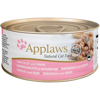 

APPLAWS APPLAWS for adult cats with tuna fillets and shrimps 70 gr