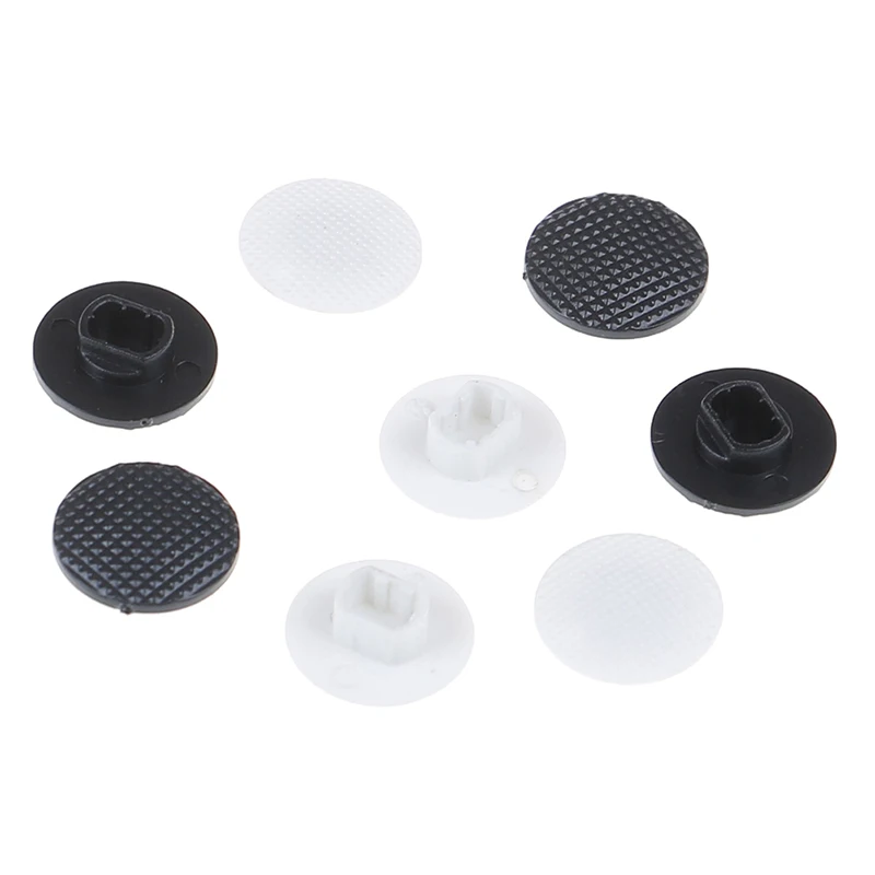4pcs 3D white black analog joystick cap buttons for PSP1000
