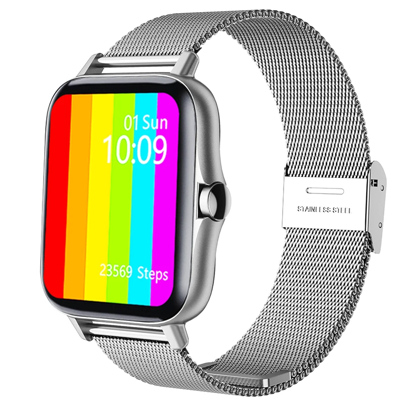 Timewolf 1,78 pulgadas 2021 reloj inteligente hombres táctil completa Fitness Tracker IP68 impermeable de mujeres GTS 2 Smartwatch para teléfono Xiaomi