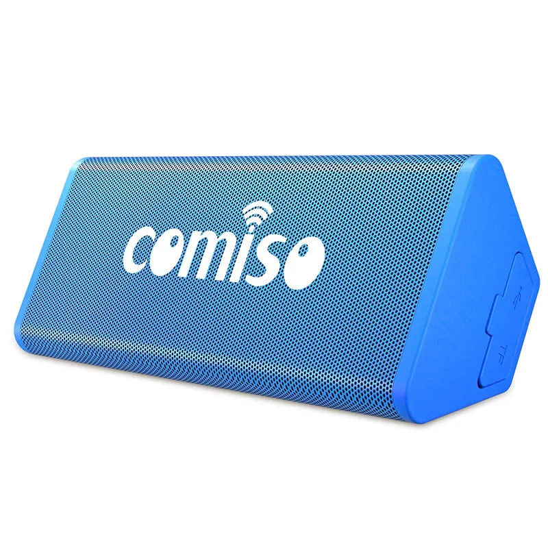 COMISO Bluetooth динамик s, IPX7 водонепроницаемый беспроводной портативный динамик громкий кристально чистый стерео звук, Насыщенные басы, для улицы - Цвет: X16-002