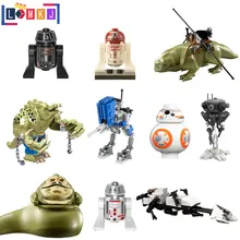

JabbaED Space Movie wars Series Building Blocks Rancor robot Action Figure X-Winged Space Fighter Droids Children Xmas Gift Toys