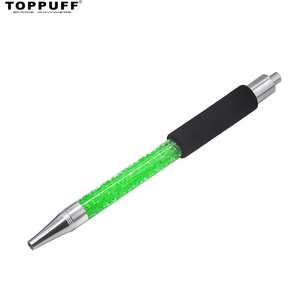 TOPPUFF Cool Ice Hookah Handle Fits Any Hookah Shisha Hose 366MM Chicha Narguile Handle Ues Sponge Wrapped With Ice Capsules