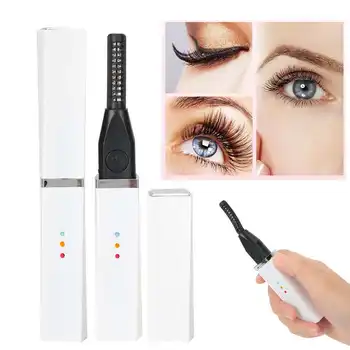 

Electric Heated Eyelash Curler Long-lasting 3 Temperature Eyelash Tweezers Electric Eyelash Curler for Women Heated Eyelash