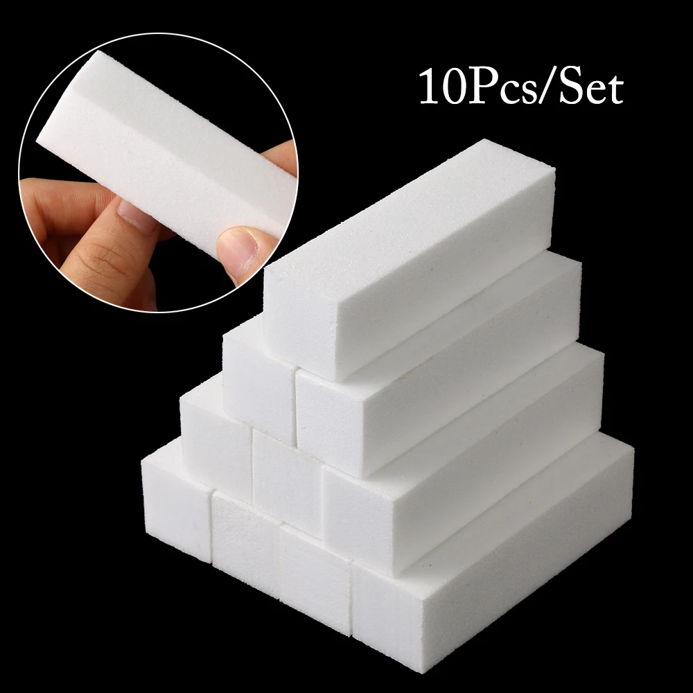 Маникюрный блок. Полировочный блок для ногтей. Uno, блок шлифовочный белый. Блок для полировки ногтей. Блок шлифовальный для ногтей.