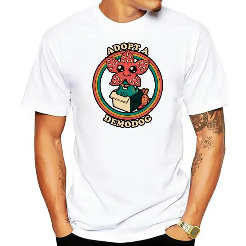 Adopt A Demodog T Shirt Friends Don'T Lie Dog Lovers Tee T-Shirt Unisex S-3Xl Popular |
