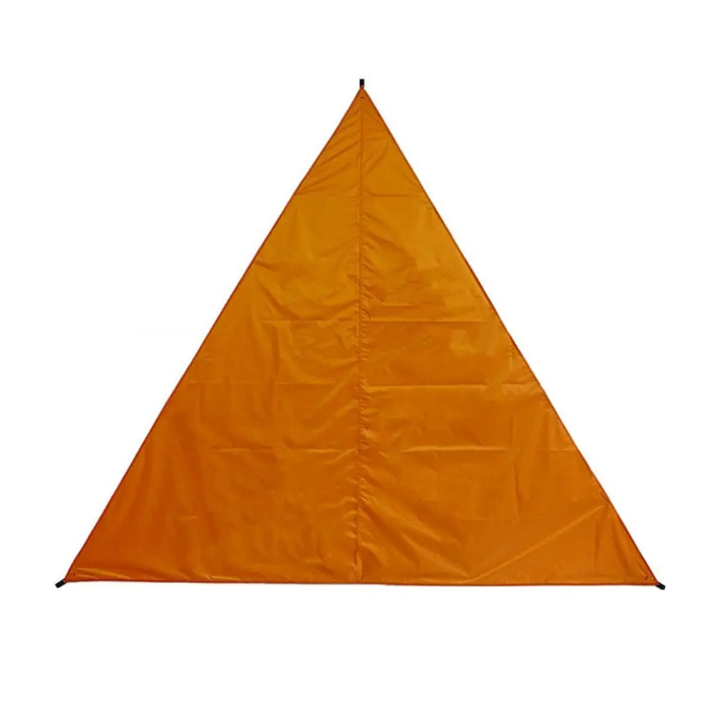 Уличный солнцезащитный треугольный тент 3 м 4 м 6 м солнцезащитный тент простой солнцезащитный тент профессиональная Мода - Color: Orange 3m