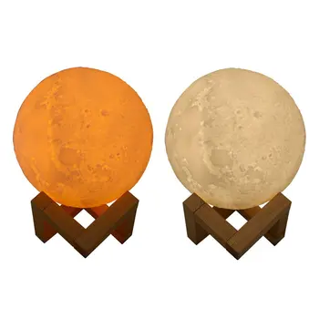 

Air Humidifier 3D Moon Lamp light Diffuser Aroma Essential Oil USB Ultrasonic Humidificador Night Cool Mist Purifier