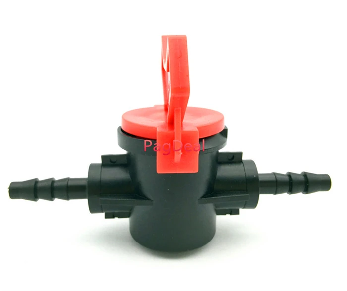 

20pcs 4/7 mm Valve Control Switch With Barbed Fittings Vegetable Garden Agricultural Irrigation Flow Control Shutoff Switch