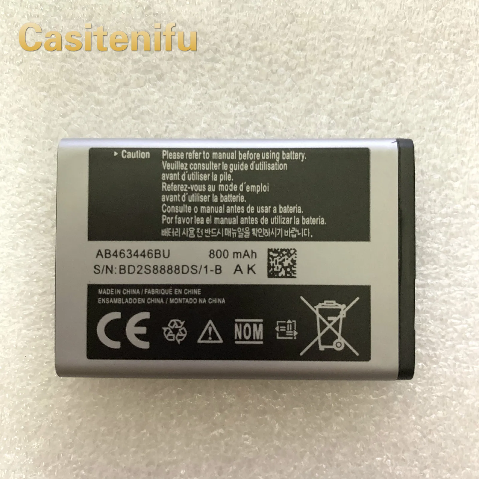 AB463446BU аккумулятор для samsung B300, B320, B520, C130, C140, C260, C270, C300, C120, C160, C250 C3010, C520