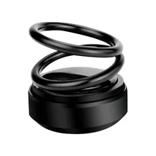 Солнечная энергия освежитель воздуха двойная петля роторная подвеска авто ароматерапия украшение духи Стайлинг