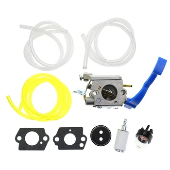 

Carburetor for Husqvarna 125B 125BVX 125BX Leaf Blower Trimmer Replaces Zama C1Q-W37 Carb with Fuel Line Kit