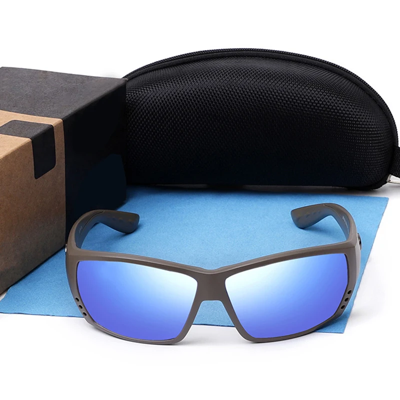 Price Polarized Sunglasses Men Tuna Alley Brand Driving Fishing Sun glasses Square Glasses For Men UV400 Mirror Summer Shades Eyewear