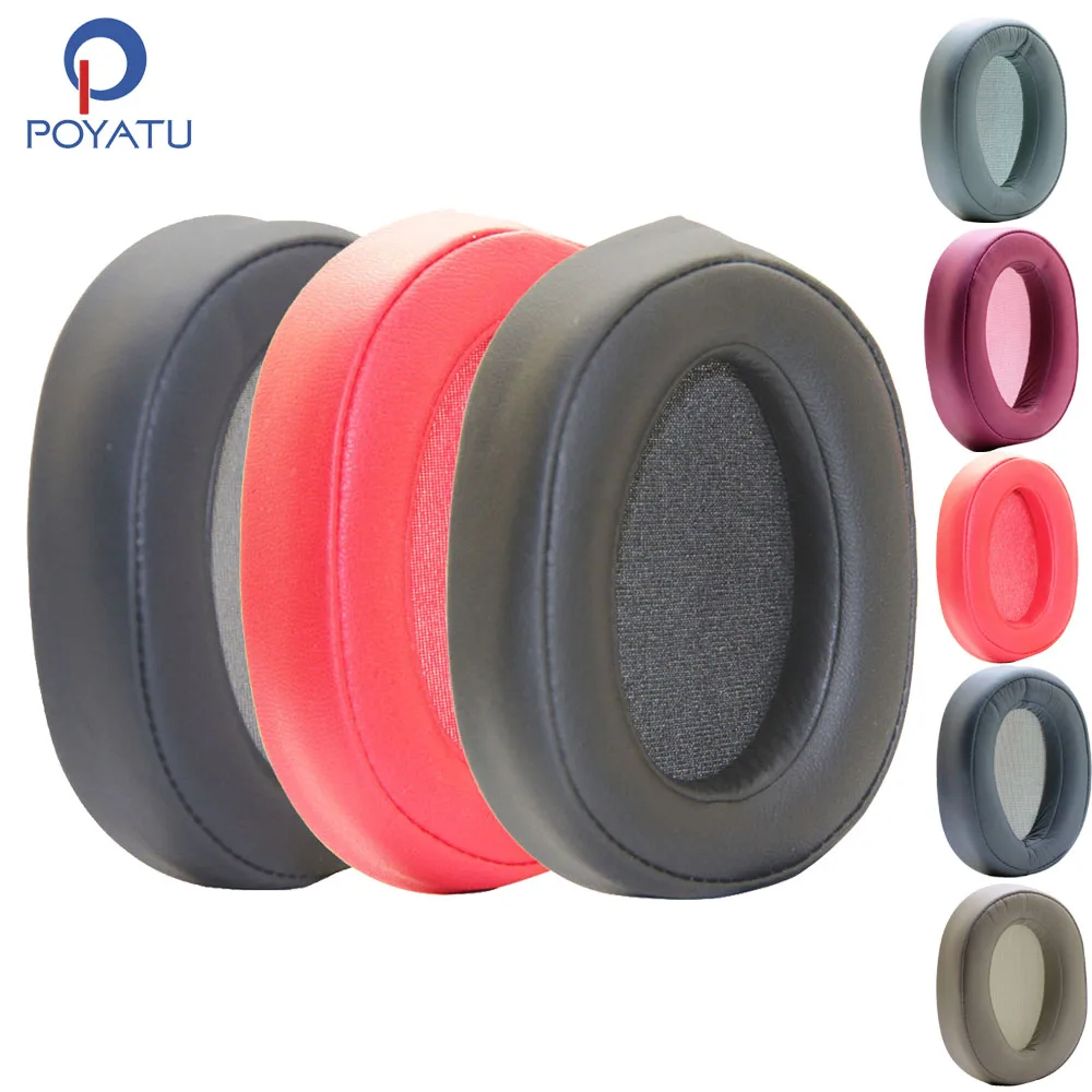 

Poyatu 100AAP Ear Pads for SONY MDR-100AAP H600A MDR-100A 100A Headphone Replacement Ear Pad Cushion Cups Cover Earpads