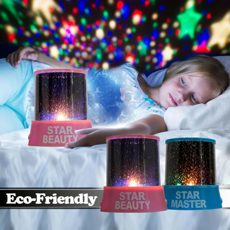Hot Sale LED Star Projector Light Starry Night Lights Sky Projector Romantic Decro Lamp Best Gift For Children