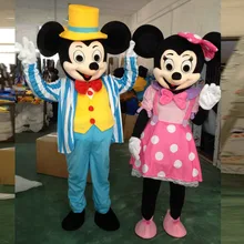 «Микки Маус» костюм талисмана для взрослых размеры нарядное hollloween маскарадный карнавальный костюм