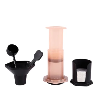 

Portable Coffee Maker Espresso French Press Household DIY Coffee Pot Air Press Drip Coffee Machine Filters Paper