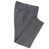 2022 Heavy Warm Wool Blend Pants Tailor Made Pants Dark Grey Herringbone Men Slim Fit Business Dress Pants Heavy Winter Pants 2