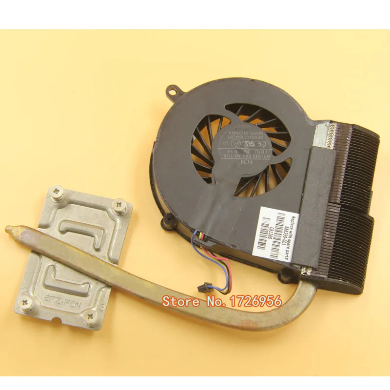 Original Laptop cooling &amp Fan For HP CQ58 650 655 2000 INTEL Heatsink Radiator 686259-001 | Компьютеры и офис
