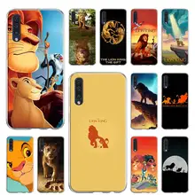 Caso suave para Samsung Galaxy A51 A71 A50 A70 A10 A20 A30 A40 A11 A21 A31 A41 5G Coque cubierta de El Rey León.