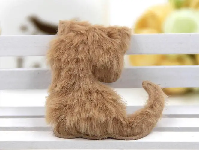 200 шт/партия милый кот Войлок фланелет Войлок Ткань DIY ремесло одежда заколка для волос Аксессуары - Цвет: 3