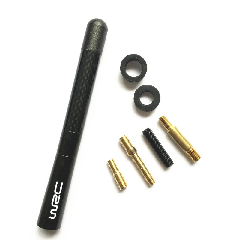 Renault koleos Twingo 용 WRC 탄소 섬유 짧은 안테나 라디오 안테나 Scenic Megane Fluenec Latitude Clio 1/2/3/4 자동차 스타일링 