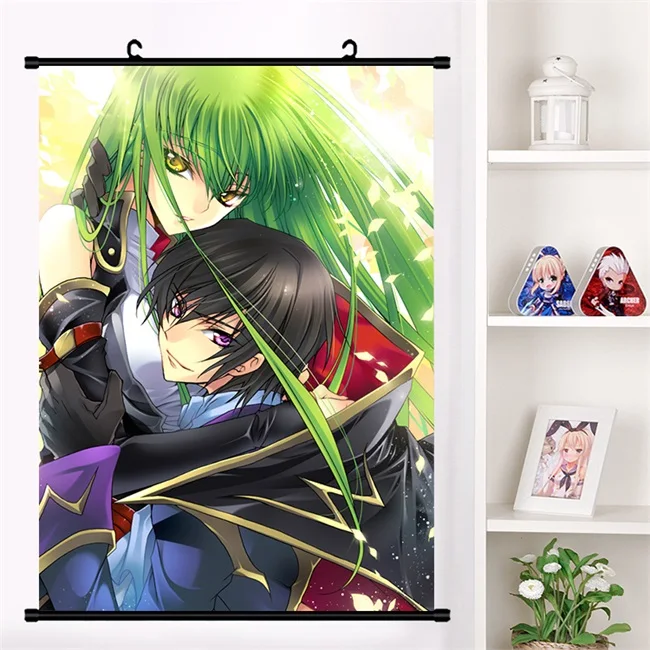 Аниме Code Geass Lelouch Lamperouge рыцарь семи c. Аниме настенные настенный плакат коллекция домашнего декора - Цвет: P