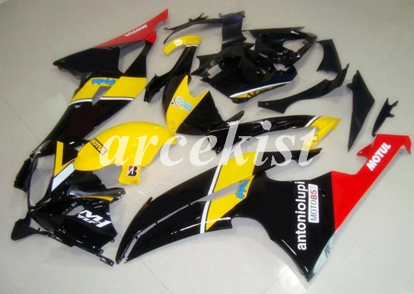 ABS мотоцикл полный обтекатель комплект подходит для YAMAHA YZF-R6 2008- 08 09 10 11 12 13 14 15 16 комплект кузова желтый черный красный